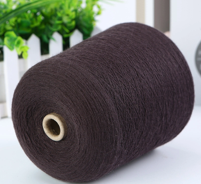 100% Dyed 28/2nm Solid Acrylic Yarn for Weaving Blanket